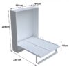 Κρεβάτι Τοίχου Royal 150x200cm - Image 14